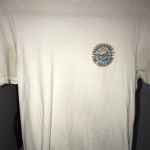 VANS OFF THE WALL WHITE SHIRT SIZE SMALL